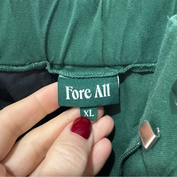 Fore All Size XL Women's Laura Pants in Green and Black - Picture 7 of 9